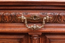 Renaissance style Sideboard in Walnut, France 19th century