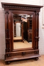 Renaissance style Bedroom in Walnut, France 19th century