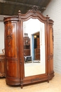 Louis XVI style 4 pc Bedroom in Walnut, France 19th century