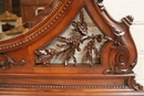 Louis XVI style 4 pc Bedroom in Walnut, France 19th century