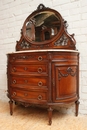 Louis XVI style 4 pc Bedroom in Walnut, France 19th century
