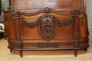 Louis XVI style 4 pc Bedroom in Walnut, France 19th century