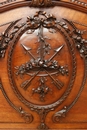 Louis XVI style 4 pc Bedroom in Walnut, France 19th century