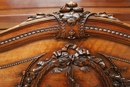Louis XVI style 4 pc Bedroom in Walnut, France 19th century