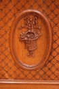 Louis XVI style Bedroom in Oak, Belgium 19th century
