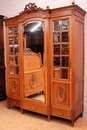 Louis XVI style Bedroom in Oak, Belgium 19th century