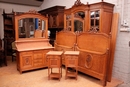 Louis XVI style Bedroom in Oak, Belgium 19th century