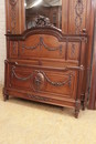 Louis XVI style Bedroom in mahogany , France 19th century