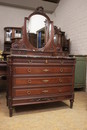 Louis XVI style Bedroom in mahogany , France 19th century