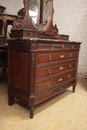 Louis XVI style Bedroom in mahogany , France 19th century