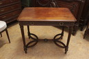 Louis XVI style Bedroom in mahogany , France 19th century