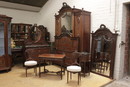 Louis XVI style Bedroom in mahogany , France 19th century