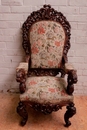 Renaissance style Arm chair in Oak, France 19th century