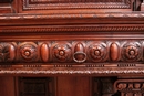 Renaissance style Credenza in Walnut, France 19th century