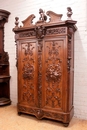 Hunt style Armoire in Oak, France 19th century