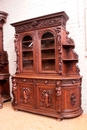 Hunt style Cabinet in Oak, France 19th century