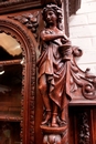 Hunt style Cabinet in Oak, France 19th century