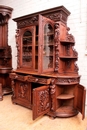 Hunt style Cabinet in Oak, France 19th century