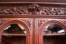 Hunt style Cabinet in Oak, France 19th century