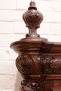 Renaissance style Bookcase in Walnut, France 19th century