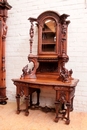 Regency style Desk in Walnut, France 19th century