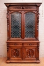 Hunt style Cabinet in Oak, France 19th century