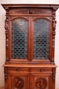 Hunt style Cabinet in Oak, France 19th century