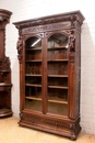 Renaissance style Bookcase in Oak, France 19th century