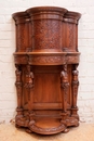 Renaissance style Cabinet in Walnut, France 19th century