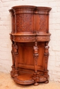 Renaissance style Cabinet in Walnut, France 19th century