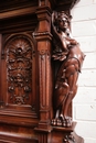 Renaissance style Cabinet in Walnut, France 19th century