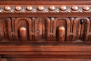 Renaissance style Cabinet in Walnut, France 19th century