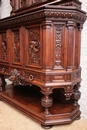 Renaissance style Cabinet in Walnut, France 19th century