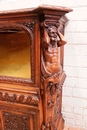 Renaissance style Display cabinet in Walnut, France 19th century