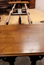 Renaissance style Table in Walnut, France 19th century
