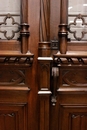 Gothic style Door in Walnut, France 19th century