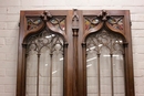 Gothic style Door in Walnut, France 19th century