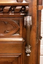Gothic style Door in Walnut, France 19th century