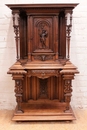 Renaissance style Cabinet in Walnut, France 19th century