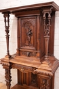 Renaissance style Cabinet in Walnut, France 19th century