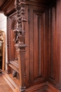 Renaissance style Cabinet in Walnut, France 19th century