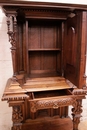 Renaissance style Cabinet in Walnut, France 19th century