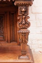 Renaissance style Cabinet in Walnut, France 19th century