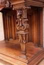 Renaissance style Cabinet in Walnut, France 19th century