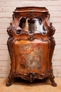 Louis XV style Display cabinet in Walnut, France 19th century