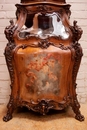 Louis XV style Display cabinet in Walnut, France 19th century