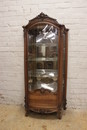 Louis XV style Display cabinet in Walnut, France 19th century