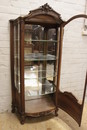 Louis XV style Display cabinet in Walnut, France 19th century