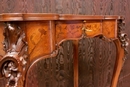 Louis XV style Ladys desk/vanity in Walnut, France 19th century