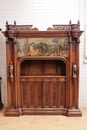 Renaissance style Cabinet in Walnut, France 19th century